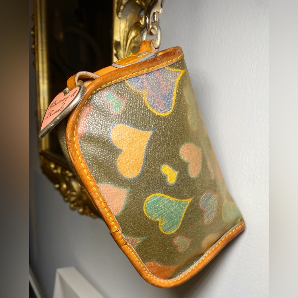 Dooney and Bourke Heart wristlet - Picture 3 of 8
